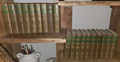 VINTAGE 1936 Book Set The World's Greatest Literature 19 Vol Set