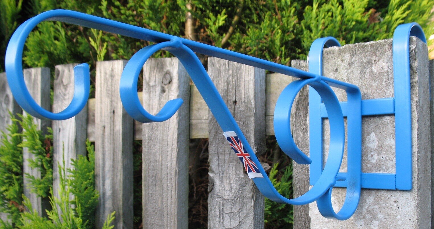 Concrete Fence Post Bracket Blue