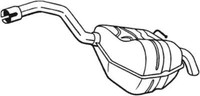 Bosal 154-449 EndschalldÄMpfer FÜR Ford Volvo