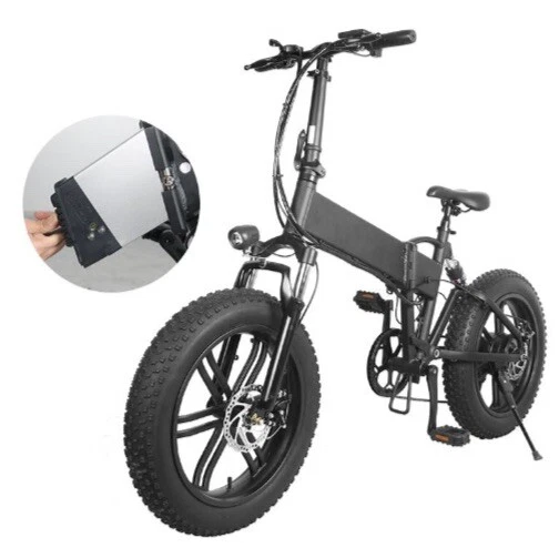 Fat-Bike Elektrofahrrad Klappbar A Tretunterstützung 20 500w - Bild 2 von 2