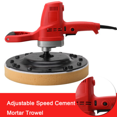 850w Electric Concrete Cement Mortar Trowel Wall Plaster Smoothing Polisher