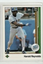 1989 Upper Deck Baseball Card #249 Harold Reynolds - Mariners