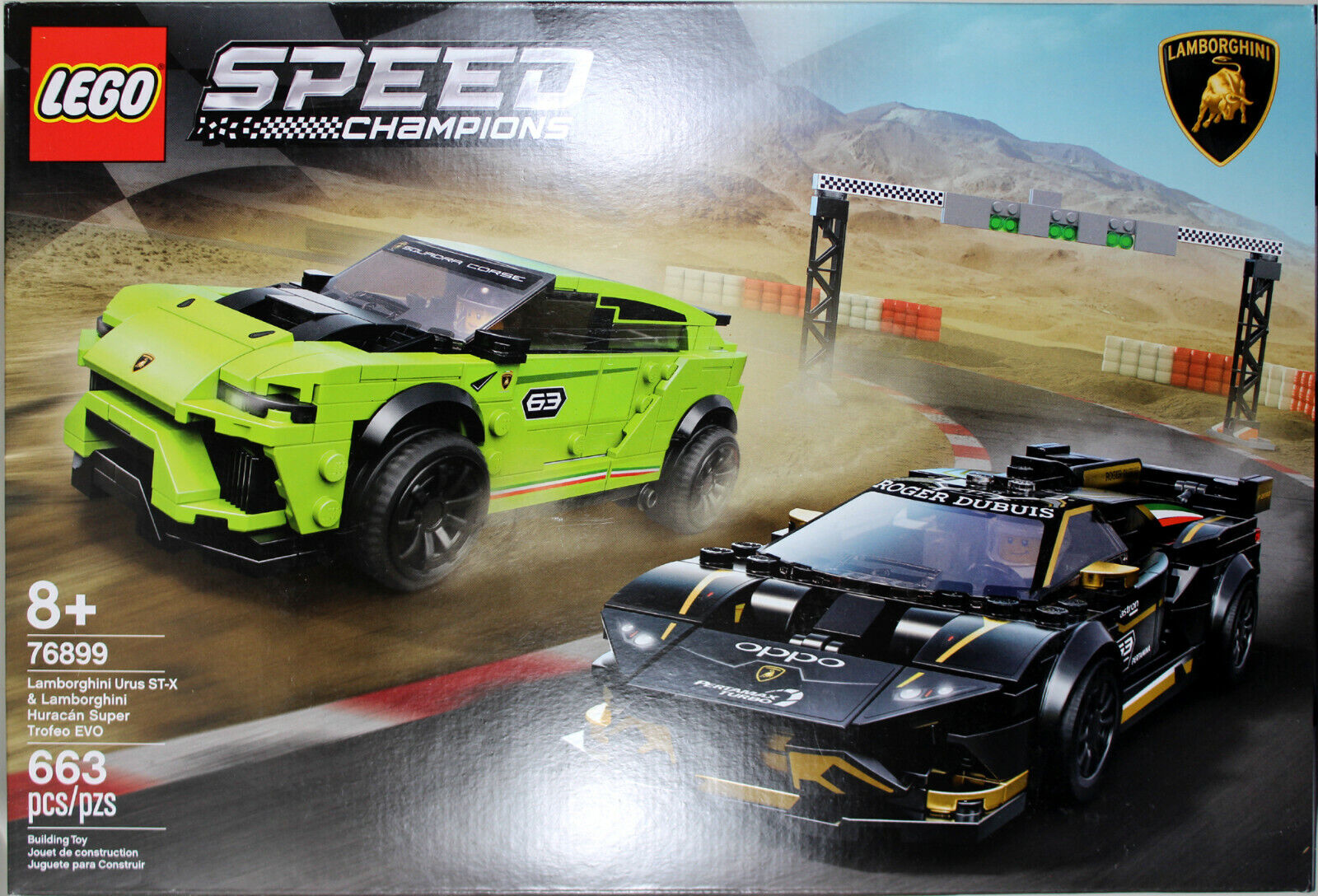 LEGO Speed Champions ~ LAMBORGHINI URUS ST-X & HURACAN SUPER TROFEO (Set  #76899) 673419319126 | eBay