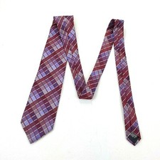 Mens Tie Claiborne 100 Silk Made in Italy