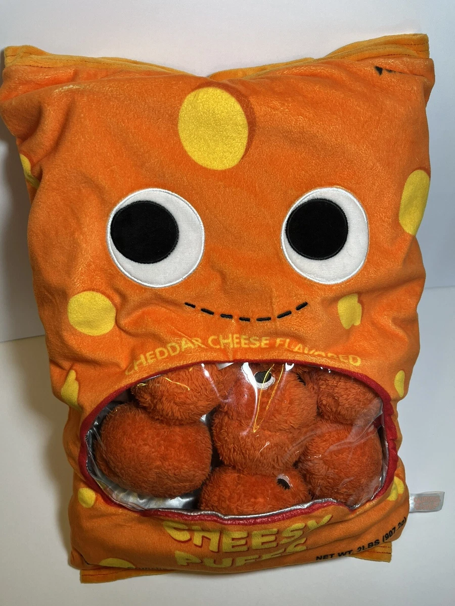 Cheesy Puff Toy W 7 Puffs Kidrobot Plush Yummy World XL Arnold The Puffs