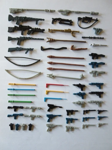 57 Vintage Star Wars Weapons Figures  Repros