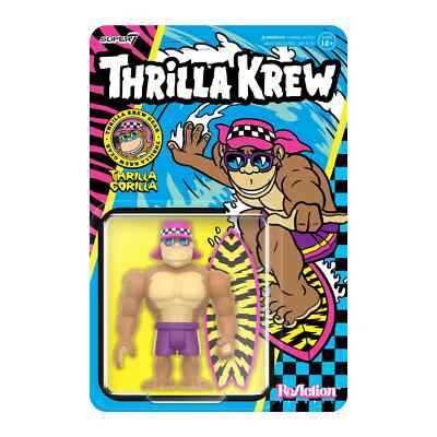 Thrilla Gorilla - Thrilla Krew - Wave 2 - Reaction Figures - Super7