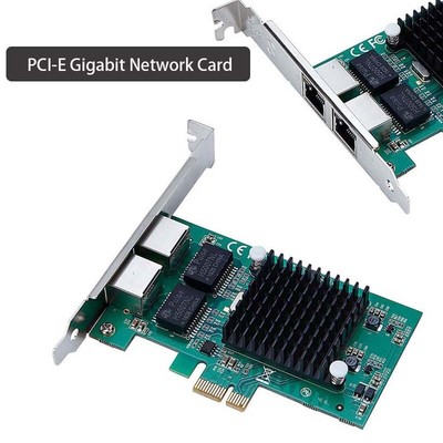 PCI-E to Ethernet PCIe Gigabit Network Card 1000M  RJ-45 LAN Adapter for Desktop
