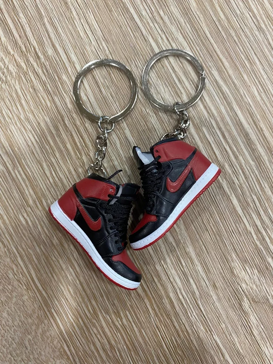 Nike/Louis Mini Shoe Keychain Single or Pair With or Without The Box