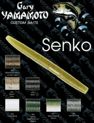 Vinilos y señuelos de pesca blandos