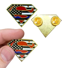 CC-014 Pin: Thin Blue Line Police Pin