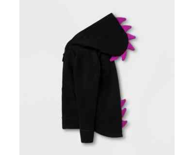 Dinosaur Spike Infant Hoodie Jacket Cat & Jack Black/Purple 12M