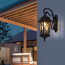 IP54 Anti-Leakage 100W Outdoor Wall Lamp Courtyards Villas Smooth Edges