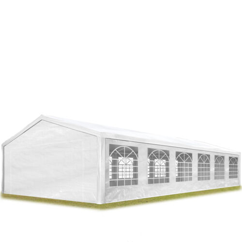 Partyzelt Pavillon 6x12m Festzelt Gartenzelt Vereinszelt Markt Zelt weiß - Bild 1 von 9