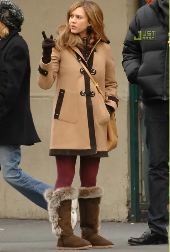 LOVE FROM AUSTRALIA Boot Womens Sz 4 AUS/ Sz 5 US Brown Fur Nomad Sheepskin $450 - Image 2 of 4