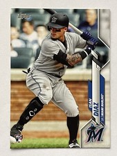 TOPPS 2020 ISAN DIAZ #278 2B MIAMI MARLINS ROOKIE BASEBALL CARD