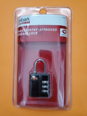 Brand New Embark Travel Sentry Approved Luggage Lock Tsa002 Sfhs Org