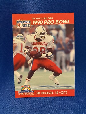 Eric Dickerson Pro Bowl-1990 Pro Set series-Colts #338 SHORT PRINT