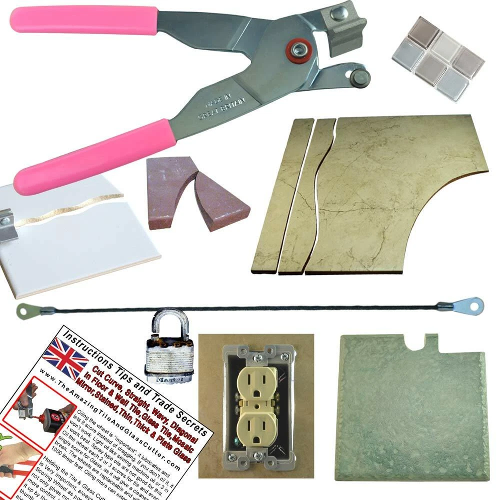 Amazing Tile And Glass Cutter PK L H Rodsaw Curve Notches Cutout Ceramic Tile