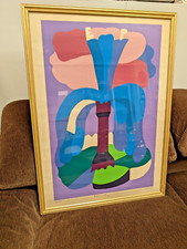 serigrafia numerata "La fonte della giovinezza" di Ugo Nespolo