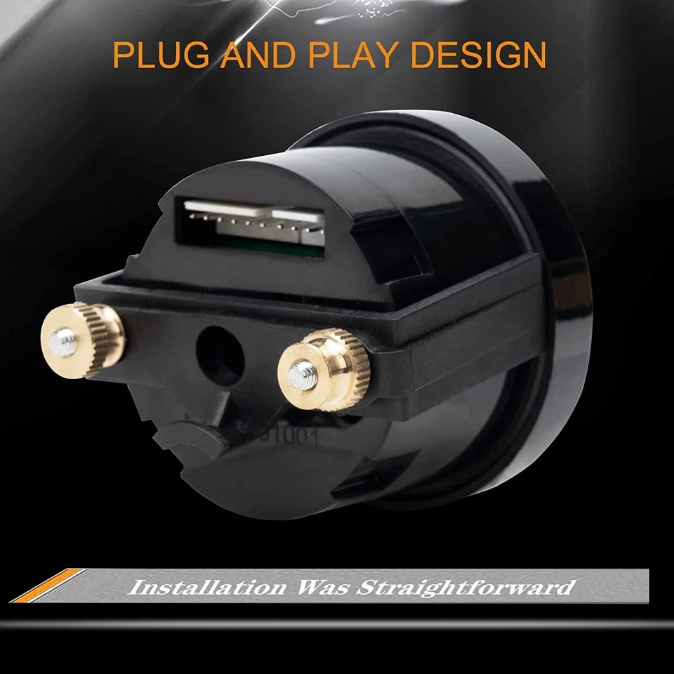 New 30-4110 Air/Fuel Ratio Gauge AFR 52mm with 4.9 LSU Sensor WideBand A/F - Image 4 of 4