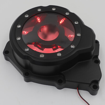 HTTMT Black See-Through Stator Cover For Yamaha YZF-R6 (2006-2021) – Includes Gasket