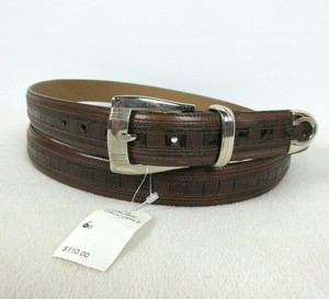 mezlan crocodile belt