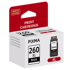 1 PACK PG-260XL Black Ink Printer Cartridge for Canon 260XL PIXMA TS5320 TS6420