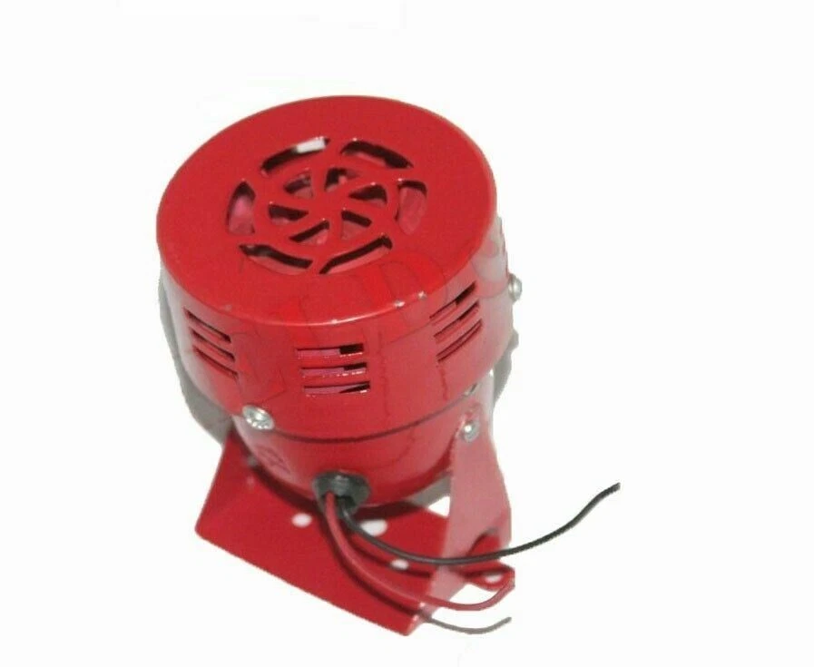 12v Klaxon Très Puissant Alerte Aérienne Rouge pour Willys Ford GPW AEs - Photo 4/4