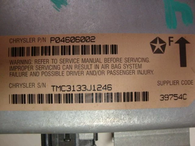 Módulo de bolsa compatible con 93-94 CHRYSLER CONCORDE B-20769 Foto 2 de 2
