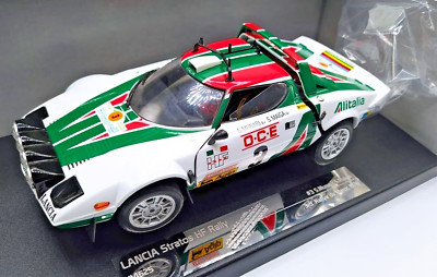 LANCIA Stratos HF Rallye Maroc Marokko 1976 #3 Munari Alitalia 1976 Sunstar 1:18