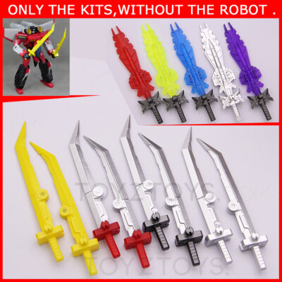 Color Folding Double Blades Big Sword Upgrade Kits For Legacy Armada Starcream
