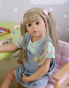 dolls with long hair for toddlers