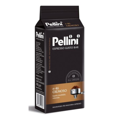 Gemahlener Kaffee CAFFE' ESPRESSO Gusto Bar n 46 Cremoso PELLINI 250gr