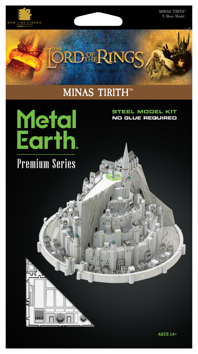 Miniatura de Montar Metal Earth Lord Of The Rings - Minas Tirith