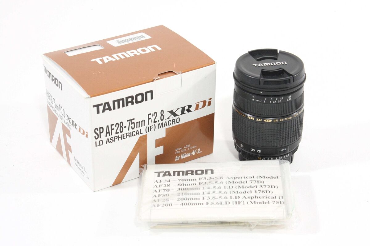 Tamron 28-75mm F2.8 Macro SP AF Asph XR Di LD (MF) for Nikon Tamron 28-75mm F2.8 Macro SP AF Asph XR Di LD (MF) for Nikon