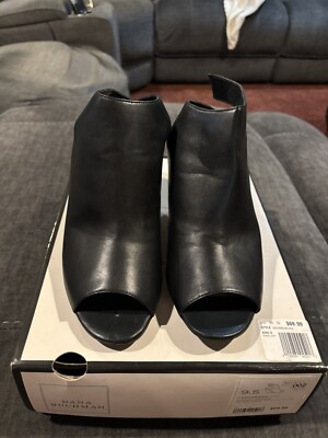 Dana Bushman Open Toe Wedge Boot Size 9 New With Box