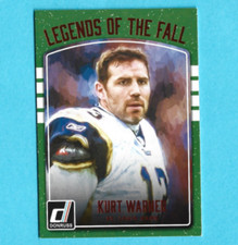 2016 Donruss Legends of the Fall Red Kurt Warner #23 HOF