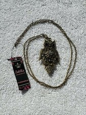 NEW OWL NECKLACE JEWELRY SET 