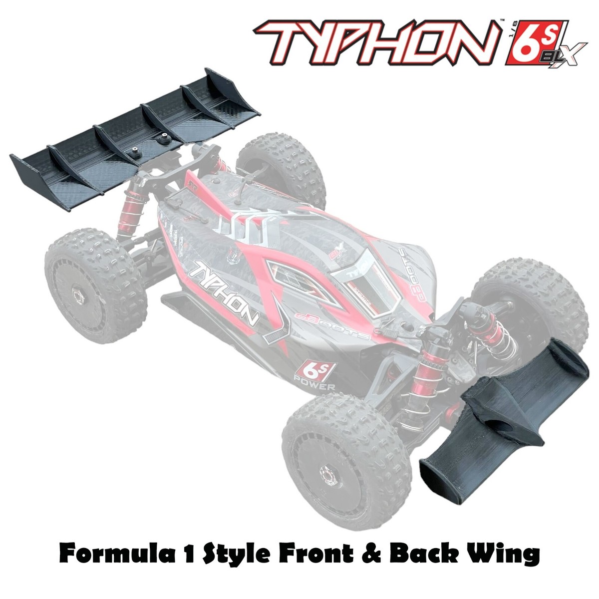 Torri Ammortizzatori In Fibra Di Carbonio Scorched Parts RC Per Arrma Typhon 6s