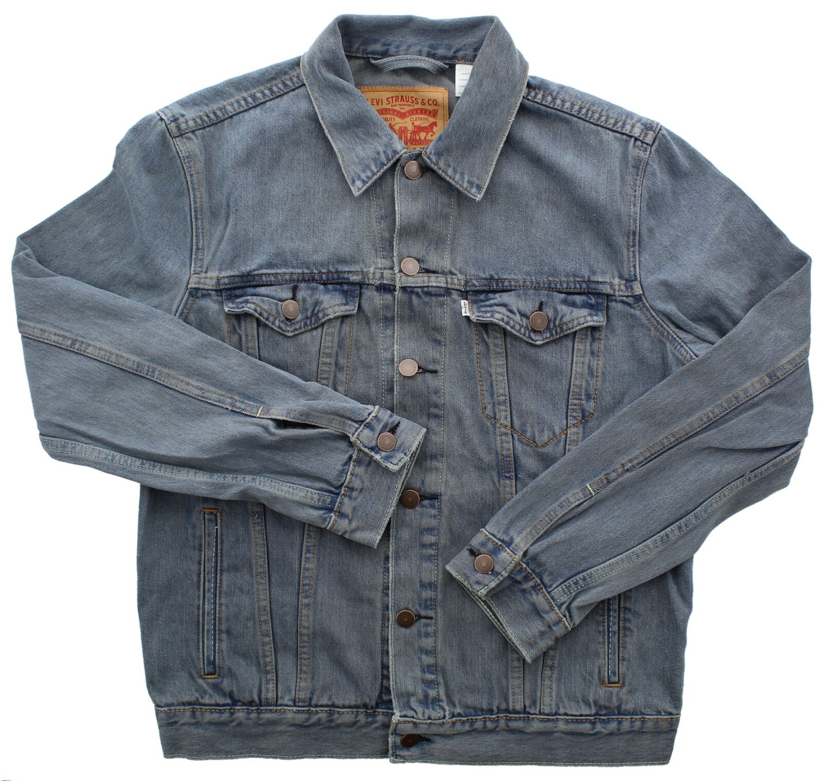 Levis Trucker Jean Jacket Men's White 