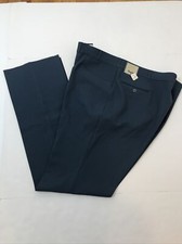 Vintage CANYON SLACKS Mens Gray Polyester Dress Pants Sz 46x37 USA Made NWT