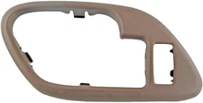Dorman 88537 Interior Door Handle Front And Rear Left Handle Bezel With lock Bro