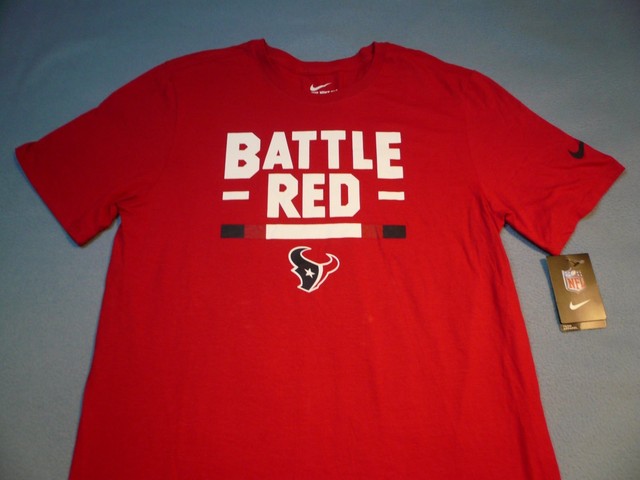 red texans shirt