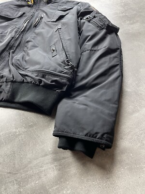 Parajumpers Master Series Nylon Lined USAF Bomber Jacket Sz