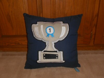 NWT Lightning Bug Pillow 1st Place Trophy First