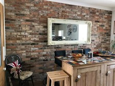 Samples of brick slips Natural Mix