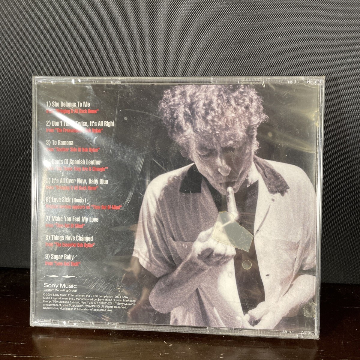 Victoria's Secret Exclusive CD Bob Dylan - Lovesick - Cd