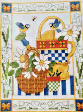 SPRING Season SEASONAL Various Cross Stitch chart Multiple Choice Drop down Menu