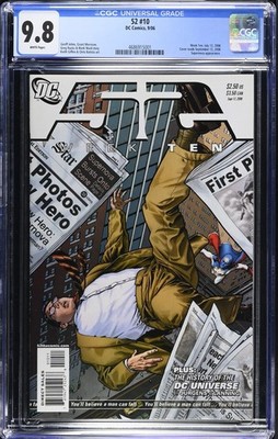 52 #10 CGC 9.8 NM/MT  2006 DC Comics - Week Ten  J.G. Jones Cover White Pages